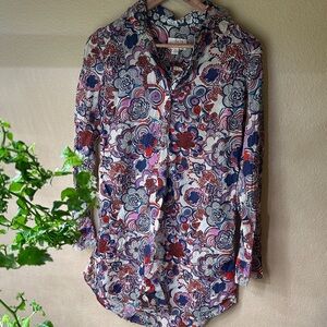 Floral Patterned Women's Liberty of London for Target Tunic Top